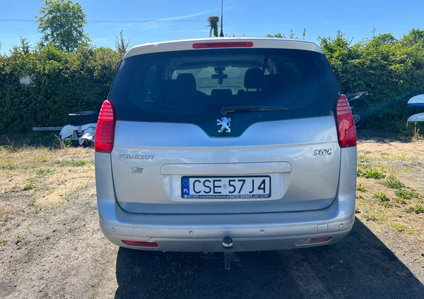 Peugeot 5008 cena 9999 przebieg: 173947, rok produkcji 2012 z Więcbork małe 154